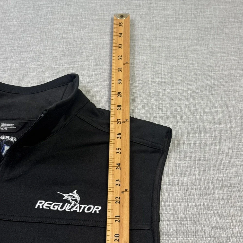 The North Face Regulator Boats Ridgewall Soft Shell Vest Men XL Black Full Zip